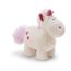 NICI 48052 Kuscheltier Einhorn Theodor 13cm, WEIß