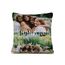Personalisedog Personalisiertes Fleece Kissen mit eigenen Foto & Text | Foto-Kissen Selbst gestalten | Individuell Fotogeschenk (Doppelseitig - 4 Foto)