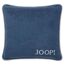 Joop! Kissenhülle Uni Doubleface Sofakissen Dekokissen Zierkissen Zweifarbig Wendeoptik 50x50 cm, Farbe:Navy-Silver