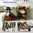 Cirzone Kissenbezug Herbst 45 x 45 cm 4er Set Schwarzelfe Kissen Herbst Dekoration für Home Garten Sofa Schlafzimmer