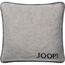 Joop! Kissen Uni Doubleface Ash-Anthrazit Baumwolle/Polyacryl, Maße: 50cm x 50cm, 739452, Kiesel