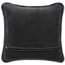 Joop! Kissen Uni Doubleface Ash-Anthrazit Baumwolle/Polyacryl, Maße: 50cm x 50cm, 739452, Kiesel