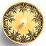 Hion Illuma Lid Kerzendeckel Aufsatz für Duftkerzen, Elegant geschnitztem Kerzenzubehör Metall Scented Candle Topper, Weihnachtsdeko Geschenk hilft der Kerze gleichmäßig zu brennen (All-Star Gold)