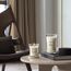 WoodWick Hourglass mittelgroße Duftkerze mit PlusWick Innovation, Seaside Mimosa