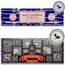 LAMARE Räucherstäbchen-Packung Satya Nag Champa 100 g + Super Hit 100 g (zwischen 70 und 80 Stäbchen jeder Duftrichtung) – Aromatherapie – Meditation – Yoga – umweltfreundliche Verpackung