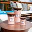 WoodWick Hourglass mittelgroße Duftkerze mit PlusWick InnovationCoastal Sunset