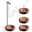 qingmeng Räucherstäbchen Halter, 5-in-1 Incense Holder, Räucherstäbchenhalter Holz Incense Burner Räucherstäbchen Halterung Räuchergefäß Weihrauchbrenner für Räucherkegel Meditation Zubehör