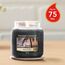 Yankee Candle Duftkerze im Glas (mittelgroß) | Black Coconut | Brenndauer bis zu 75 Stunden