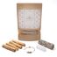 BESOULS Premium Räucherset Hausreinigung: 1 Weißer Salbei zum Räuchern 4-6 Palo Santo Räucherholz aus Peru 1 Selenit Geschenkarmband spirituelle Geschenke weißer Salbei räuchern White sage