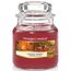 Yankee Candle Duftkerze im Glas (klein) | Holiday Hearth | Brenndauer bis zu 30 Stunden
