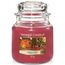 Yankee Candle Duftkerze im Glas (mittel) | Holiday Hearth | Brenndauer bis zu 75 Stunden