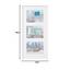 walther design Bilderrahmen weiss 3x 10x15 cm Galerie mit Passepartout, New Lifestyle Kunststoffrahmen KV315W