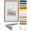 walther design Bilderrahmen gold 60 x 90 cm New Lifestyle Kunststoffrahmen KV090G