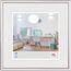 walther design Bilderrahmen silber 20 x 20 cm New Lifestyle Kunststoffrahmen KV220S