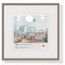 walther design Bilderrahmen stahl 20 x 20 cm New Lifestyle Kunststoffrahmen KV220D