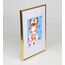 Bilderrahmen Kunststoff Lifestyle Foto Rahmen Collage Wanddeko Poster Photo Style: Farbe: Gold | Format: 40x50