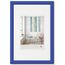 walther design Bilderrahmen indigoblau 30 x 40 cm Trendstyle Kunststoffrahmen KP040M