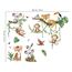 decalmile Wandtattoo Dschungel Tiere Baum Zweig Wandaufkleber Safari Tiere Affen Koala Wandsticker Kinderzimmer Babyzimmer Wohnzimmer Wanddeko
