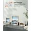 SONGMICS Bilderrahmen 10er Set, für 2 Fotos in 20 x 25 cm, 4 Fotos in 13 x 18 cm, 4 Fotos in 10 x 15 cm, Kunststoffscheibe, MDF, naturbeige RPF310N02