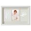 Yiukou Baby-Handabdruck und Fußabdruck Kit - Andenken Foto Gerahmte Bilder für Neugeborene - Personalisiertes Meilenstein Geschenk - Erinnerungs-Bilderrahmen für Wunschliste