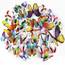 Foonii 72 PCS 3D Schmetterlinge Wanddeko Aufkleber Abziehbilder,schlagfestem Kunststoff Schmetterling Dekorationen, Wand-Dekor Verschiedene Muster
