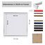 IDEAL TREND New Lifestyle Kunststoff Bilderrahmen quadratisch Foto Rahmen Picture Frame Collage: Farbe: Silber | Format: 30x30