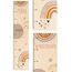 Kidsmood - Personalisierte Messlatte Kinder aus Holz – Hochwertige Messleiste & Wand-Deko für Baby- & Kinderzimmer mit fröhlichem Regenbogen – Tolles Taufgeschenk für Mädchen & Jungen - Skala 65-140cm