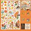 9 Aufklebern Thanksgiving Herbstdeko Fenster Aufkleber,Fensterbilder Herbst Selbstklebend Thanksgiving Herbstdekorationen Herbst Fensterbilder Herbstblätter Deko Fenster Aufkleber (B)