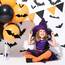 AUAUY 120 Stück Halloween 3D Fledermaus Deko, Wandaufkleber in 4 Verschiedenen Größen, Wasserdichtes PVC, Gruseliges Schwarzes, Abnehmbares Fledermaus DIY Halloween Deko Set für Fensterdeko
