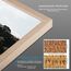 NESCL Bilderrahmen für DIN A3 30 x 42 cm Natur Holz Eiche Dünner Rahmen | Posterrahmen Groß Collage | Frontabdeckung aus gehärtetem Glas Picture Frame 29,7 x 42cm 1 Packung