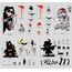 Halloween Fenster Aufkleber Dekoration - 55stk Groß Stickers Wasserdichtes Selbstklebendes für Fenster