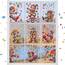 AUAUY 9 Blatt Fensterbilder Karneval, Selbstklebend Clown Fenster Aufkleber, Statisch Haftende Fensteraufkleber Wiederverwendbar - Clown Fensterdeko Karneval, Fasching, Zirkus Deko