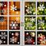 AUAUY 302 PCS Fensterdeko Schneeflocken, Weihnachten Fensterbilder, Wiederverwendbar Statisch Haftend PVC Aufkleber für Fenster Vitrine Türen Schaufenster Winter Schneeflocken Weihnachtsdeko