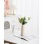 Vase Beige – Keramikvase, 20cm minimalistischer Boho Deko Beige für Moderne vase, Blumenvase Bauernhaus-Tischregal-Dekoration, Pampasgras Vases, Passend für Wohnzimmer, Wohnzimmer, Küche