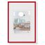 walther design Bilderrahmen rot 21 x 29,7 cm (DIN A4) New Lifestyle Kunststoffrahmen KV130R