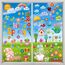 BBLIKE Fensterbilder Frühling 9 Blätter Fenstersticker Frühling Ostern Selbstklebend Schmetterling Blumen Vogel Baum Fensteraufkleber Wiederverwendbare für Fensterdeko Kinderzimmer Party Zubehör