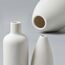 CEMABT weiße Keramik Vase Set-4 Kleine Vasen für Blumen, einzigartige Blumenvasen für Mittelstücke, dekorative Moderne Vasen für Home Decor Tisch Eingang (Weiß)