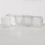 Boltze Windlicht Set Marilu 4-teilig (Transparent, Deko-Gläser für Kerzen/Teelichter, Kerzenständer ø 8 cm, Verschiedene Muster, Form rund, Teelichthalter) 1014419, Normal