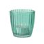 Boltze Windlicht Set Marilu 4-teilig (petrol, Deko-Gläser für Kerzen / Teelichter, Kerzenständer ø 8 cm, verschiedene Muster, Form rund, Teelichthalter) 1020524