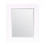Select Mirrors Rhone Wandspiegel Wandspiegel Vintage Barock Antik 50 x 60 cm (Weiß Matt)