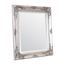 Select Mirrors Rhone Wandspiegel - Französischer Vintage, Antiker Barockstil - 50cm x 60cm (Antik Silber)