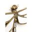 Kare Design Wandobjekt Dragonfly Mirror, Gold, 27x35x4 cm, Wandschmuck, Deko Objekt, Wohnaccessoire, Libellen Motiv, Verspiegelt, Wohnzimmer