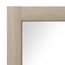 ARHome Wandspiegel, 90 x 60 cm, Esche Creme, Spiegel, Made in Italy
