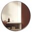 Neue Design Mood® Premium Round Bathroom Mirror Black Framed Wall Mounted, Recessed Circle Frame Modern & Stylish (60cm x 60cm)
