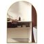 Neue Design Mood® Premium Arch Bathroom Mirror Gold Framed Wall Mounted, Arched Frame Modern & Stylish (70cm x 50cm)