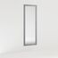 ARHome Wandspiegel, Smart, 140 x 50 cm, Silber, Spiegel, Made in Italy