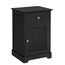 Yaheetech Nachtschrank Nachtkommode Boxspringbett Nachttisch mit 1 Schublade und verstellbarem Einlegeboden Moderner Beistelltisch für Schlafzimmer/Wohnzimmer 40 x 35 x 60 cm, Schwarz