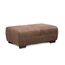 Cavadore Hocker Mavericco / Brauner Hocker in Lederoptik / Industrial Style / Passend zu Big Sofa und Ecksofa Mavericco / 108 x 71 x 41 cm (BxHXT) / Mikrofaser Nougat