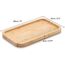 BAM BOO BOX - Badezimmer Tablett aus Bambus, Serviertablett Holz, Kosmetik Tablett Organizer, 28 x 16 x 2 cm