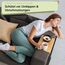 BAM Boo Box Sofatablett aus Bambus - Couch Tablett flexibel - Sofatablett Armlehne - Sofa Tablett Holz - Naturfarbe